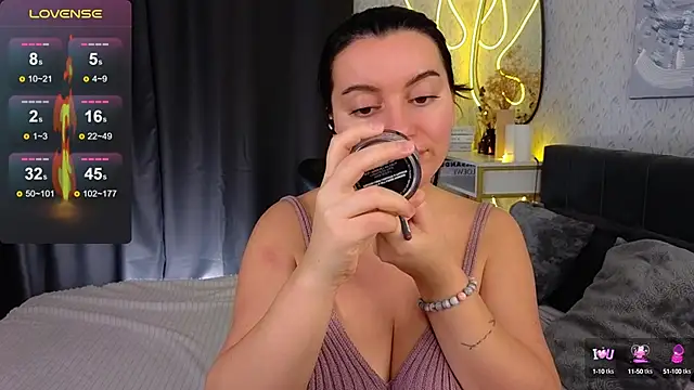 Snapshot of YourSweetDream_ chatting on 02.22.25 YourSweetDream online show from 02.22.25