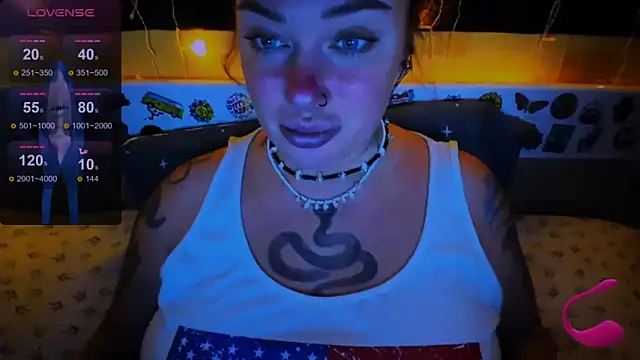 Snapshot of EllieOz chatting on 01.12.25 EllieOz online show from 01.12.25