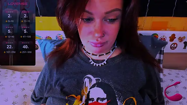 Snapshot of EllieOz chatting on 02.04.25 EllieOz online show from 02.04.25