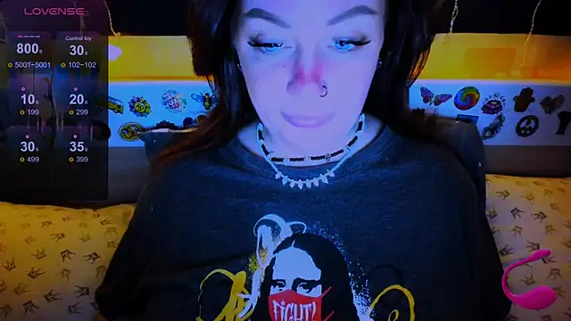 Snapshot of EllieOz chatting on 03.04.25 EllieOz online show from 03.04.25