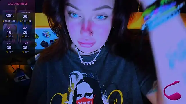 Snapshot of EllieOz chatting on 03.06.25 EllieOz online show from 03.06.25