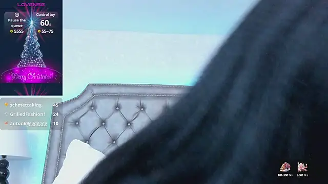 Snapshot of AdelaBrown chatting on 12.27.24 AdelaBrown online show from 12.27.24