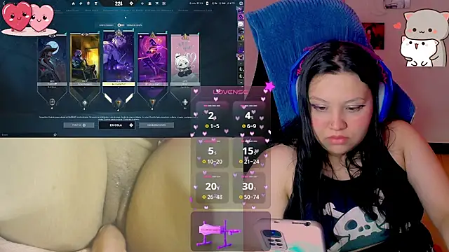 crystal7u7 online show from 02.22.25