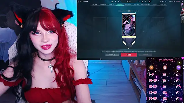 AmyBoop online show from 12.08.24