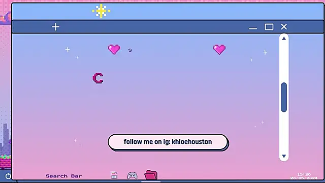 Snapshot of your_khloe chatting on 02.17.26 your khloe online show from 02.17.26