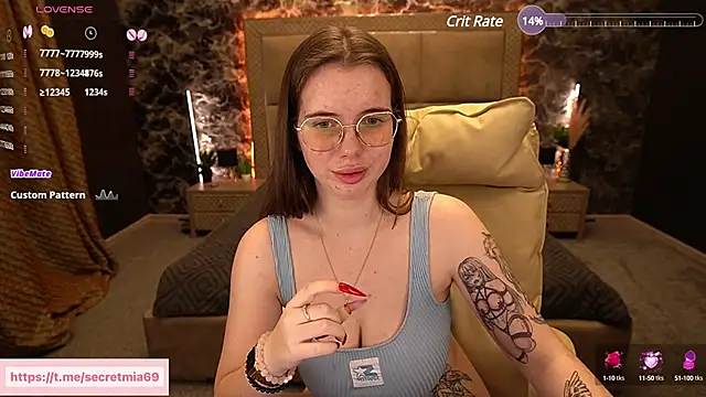 SecretDesireMe online show from 01.19.25