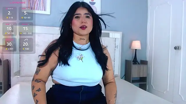 Snapshot of Mels_ chatting on 02.15.25 Mels online show from 02.15.25