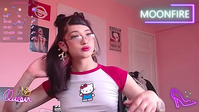 moonfiredancer online show from 01.10.26