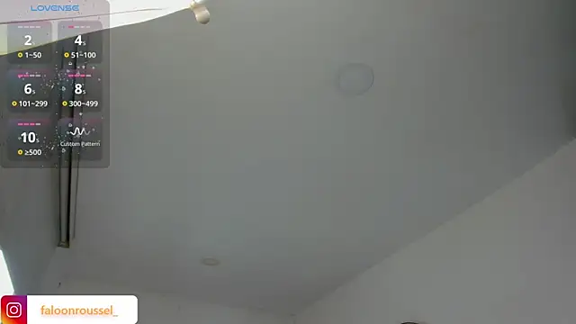 Snapshot of FaloonRoussel chatting on 02.01.25 FaloonRoussel online show from 02.01.25