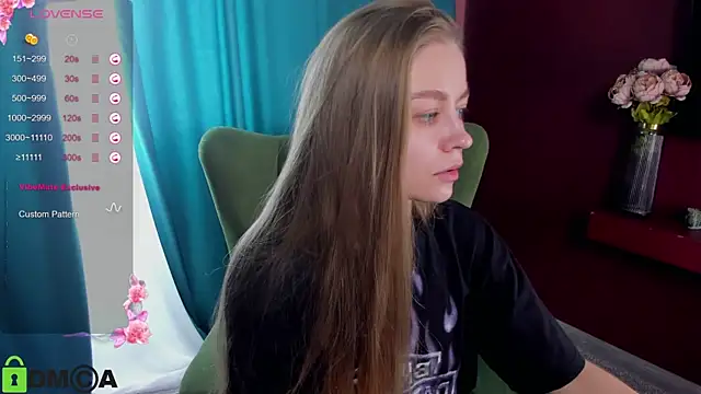 Snapshot of Polumna_cute chatting on 01.28.25 Polumna cute online show from 01.28.25