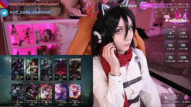 Snapshot of yourcutewaifu chatting on 09.28.25 yourcutewaifu online show from 09.28.25
