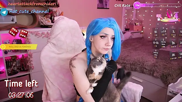 Snapshot of yourcutewaifu chatting on 10.15.25 yourcutewaifu online show from 10.15.25