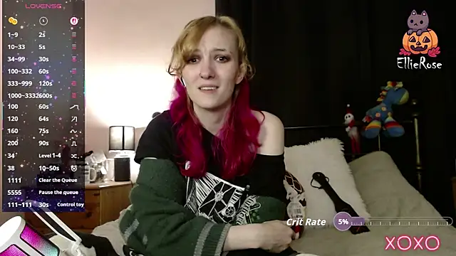 EllieeRose online show from 01.14.26