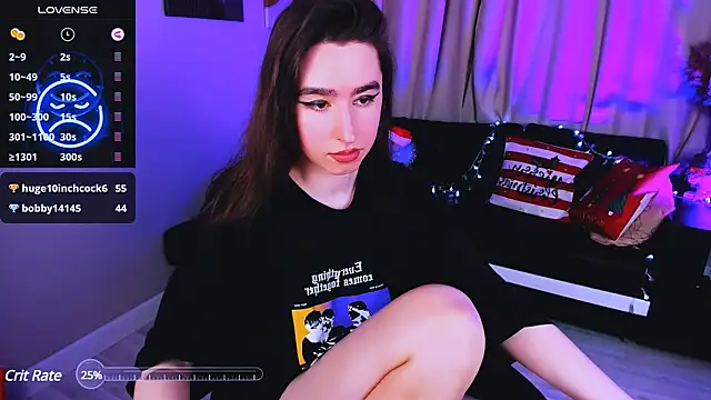 Snapshot of Lily_xBabe chatting on 12.22.24 Lily xBabe online show from 12.22.24