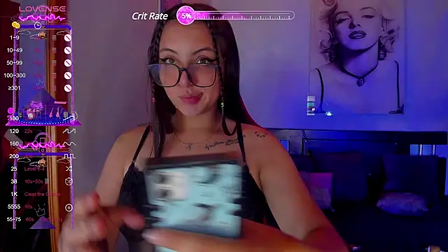 Snapshot of KetziaDoll chatting on 12.26.24 KetziaDoll online show from 12.26.24