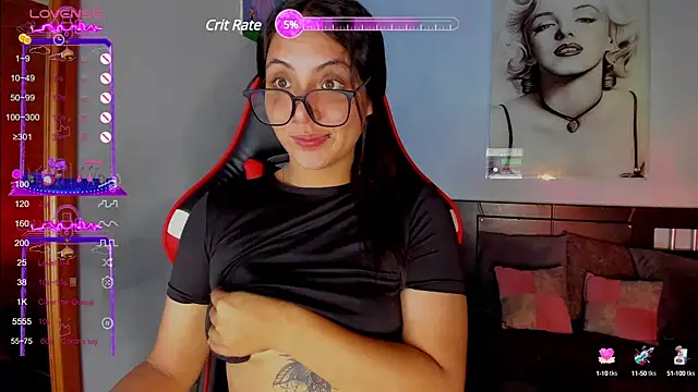 Snapshot of KetziaDoll chatting on 01.06.25 KetziaDoll online show from 01.06.25