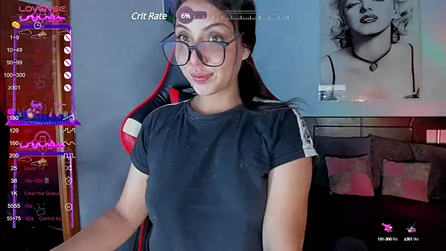 Snapshot of KetziaDoll chatting on 01.07.25 KetziaDoll online show from 01.07.25