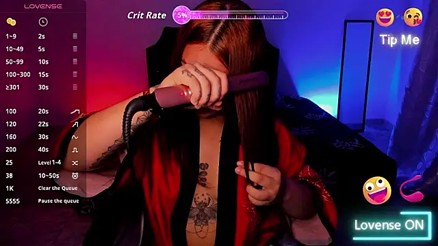 Snapshot of KetziaDoll chatting on 09.15.25 KetziaDoll online show from 09.15.25