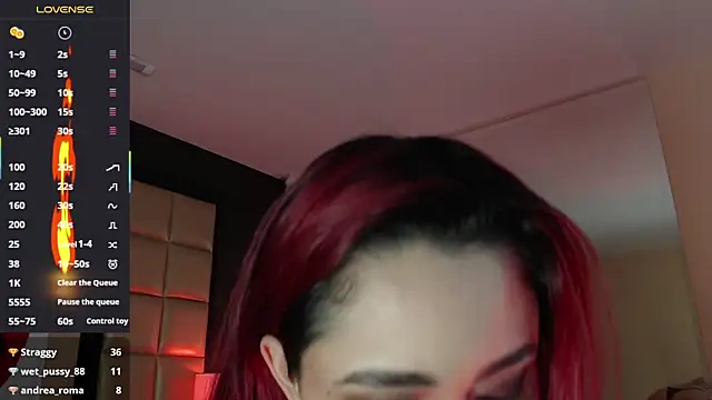 EvaaFoxxy1 online show from 02.26.25