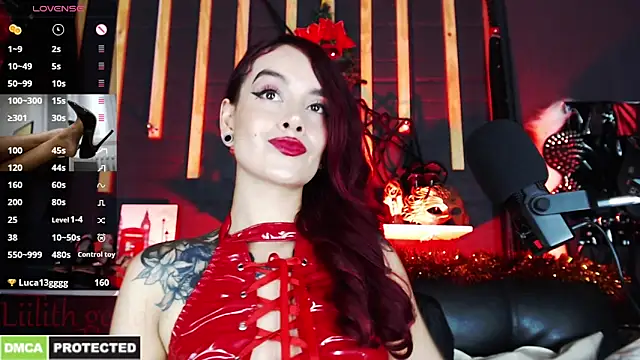Liilith goddess  online show from 12.13.25