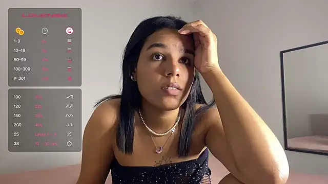 Snapshot of ninapego chatting on 01.10.25 ninapego online show from 01.10.25