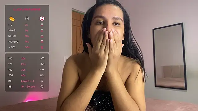 Snapshot of ninapego chatting on 02.04.25 ninapego online show from 02.04.25