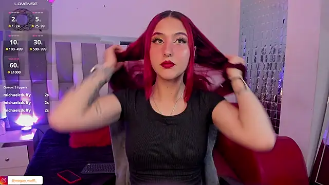 Megan wolf1  online show from 01.10.25