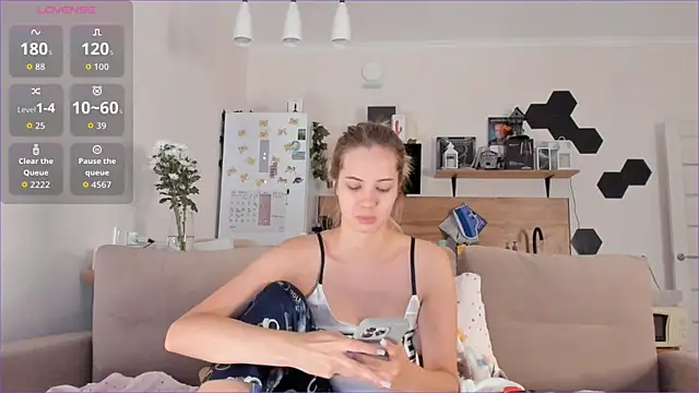 Girl alone home online show from 10.13.25