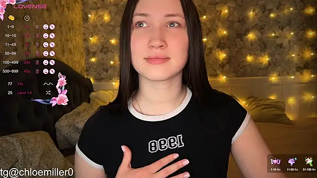 ChloeMillerMeow online show from 02.19.25