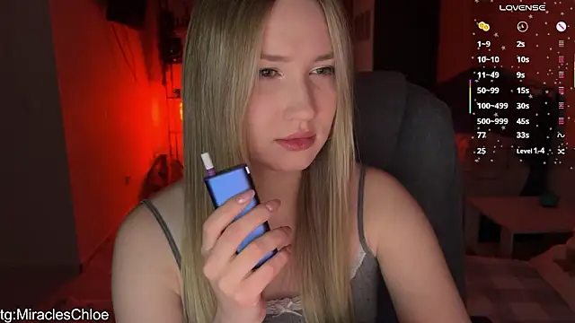 ChloeMillerMeow online show from 02.14.26