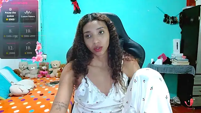 sensitive brunette online show from 02.14.26