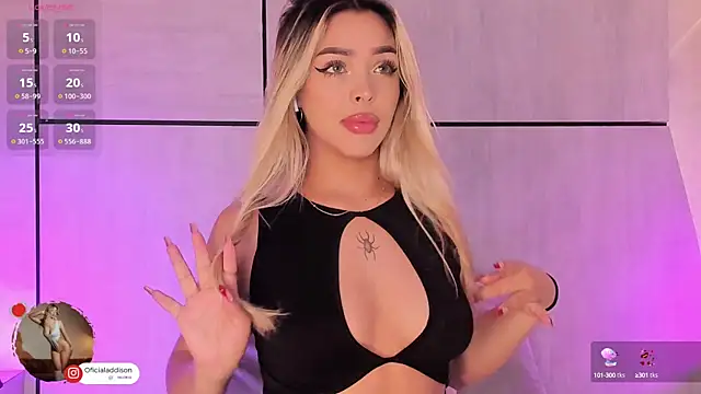 Snapshot of Addison_baker chatting on 01.14.25 Addison baker online show from 01.14.25