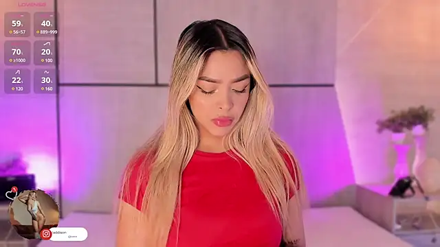 Snapshot of Addison_baker chatting on 01.17.25 Addison baker online show from 01.17.25