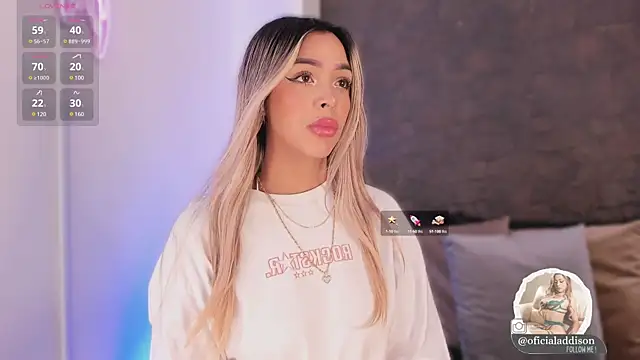 Snapshot of Addison_baker chatting on 02.04.25 Addison baker online show from 02.04.25