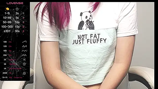 Snapshot of RRUUBBYYY chatting on 02.05.25 RRUUBBYYY online show from 02.05.25