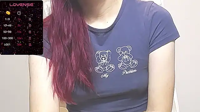 Snapshot of RRUUBBYYY chatting on 11.08.25 RRUUBBYYY online show from 11.08.25