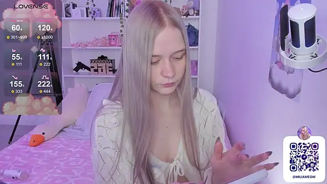 Snapshot of Milia_Parker chatting on 01.11.25 Milia Parker online show from 01.11.25