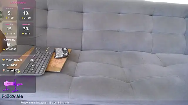 Eros Smit online show from 02.10.25