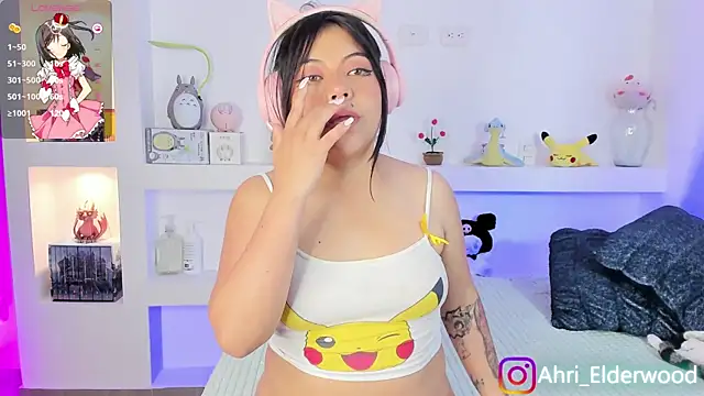 Snapshot of Ahri_Elderwood chatting on 12.27.24 Ahri Elderwood online show from 12.27.24