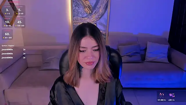 ViolettHansson online show from 03.01.25