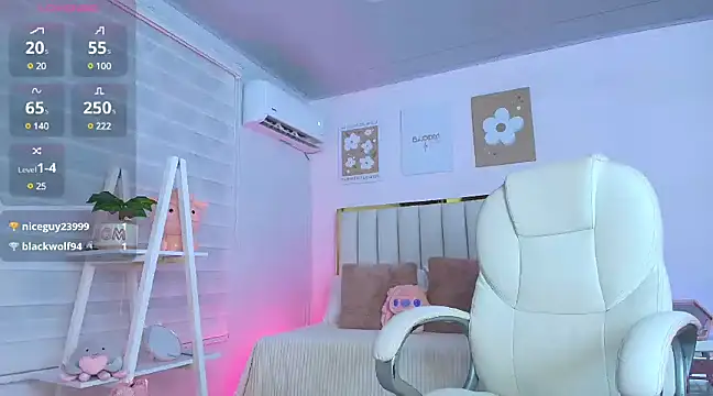 Cristall Bunny online show from 02.03.25