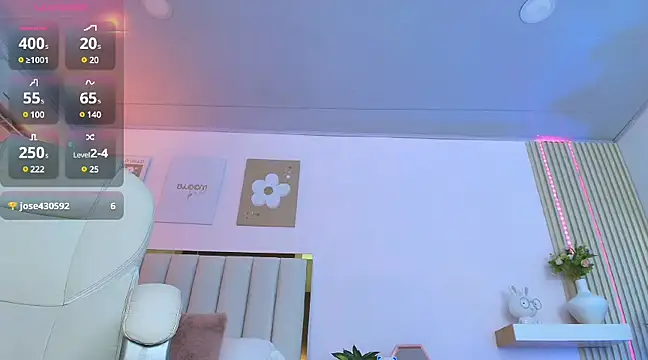 Cristall Bunny online show from 02.08.25