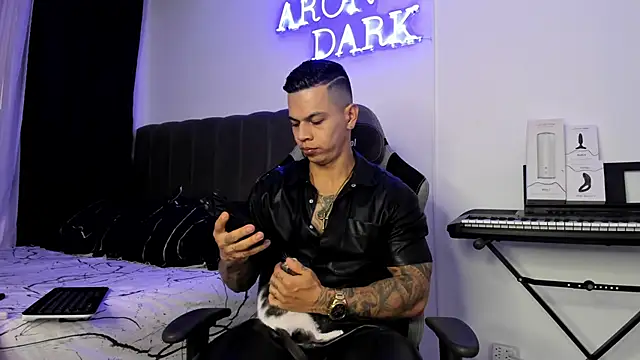 Snapshot of Aron_Dark chatting on 01.10.25 Aron Dark online show from 01.10.25