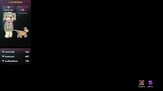 Lovensetest online show from 03.12.26