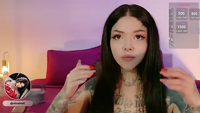 NinaInk online show from 11.07.25