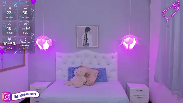 Lisa7 7 online show from 01.08.25