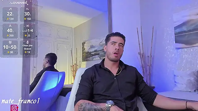 Snapshot of Nate_franco chatting on 01.31.25 Nate franco online show from 01.31.25