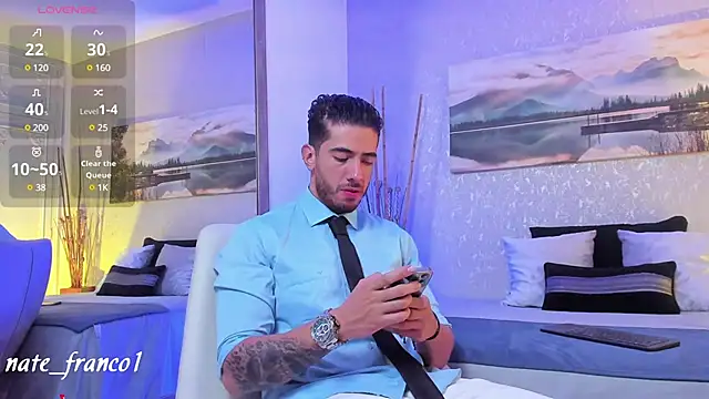 Snapshot of Nate_franco chatting on 02.08.25 Nate franco online show from 02.08.25