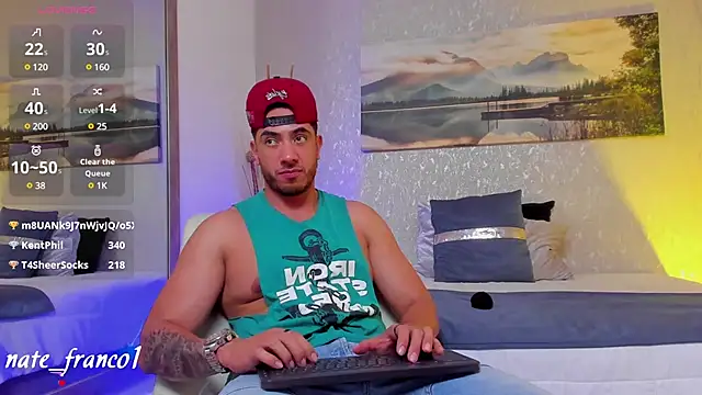 Snapshot of Nate_franco chatting on 03.15.25 Nate franco online show from 03.15.25