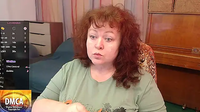 RoseRed69 online show from 02.12.25